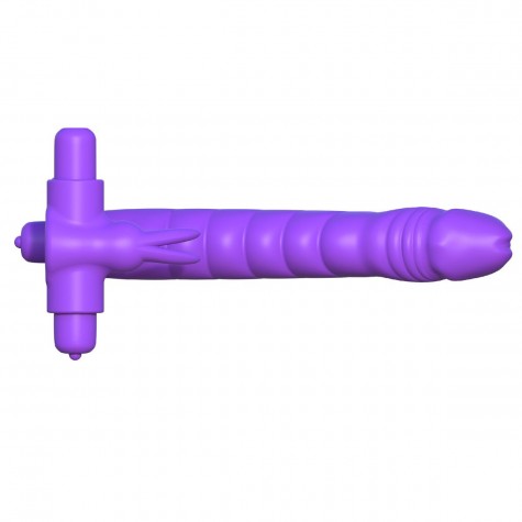 Эрекционное кольцо для двойного проникновения Silicone Double Penetrator Rabbit