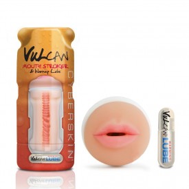 Мастурбатор-ротик Cyberskin Vulcan Mouth Stroker with Warming Lube