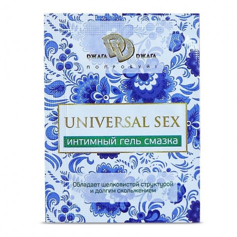 Пробник интимной гель-смазки UNIVERSAL SEX - 5 мл.